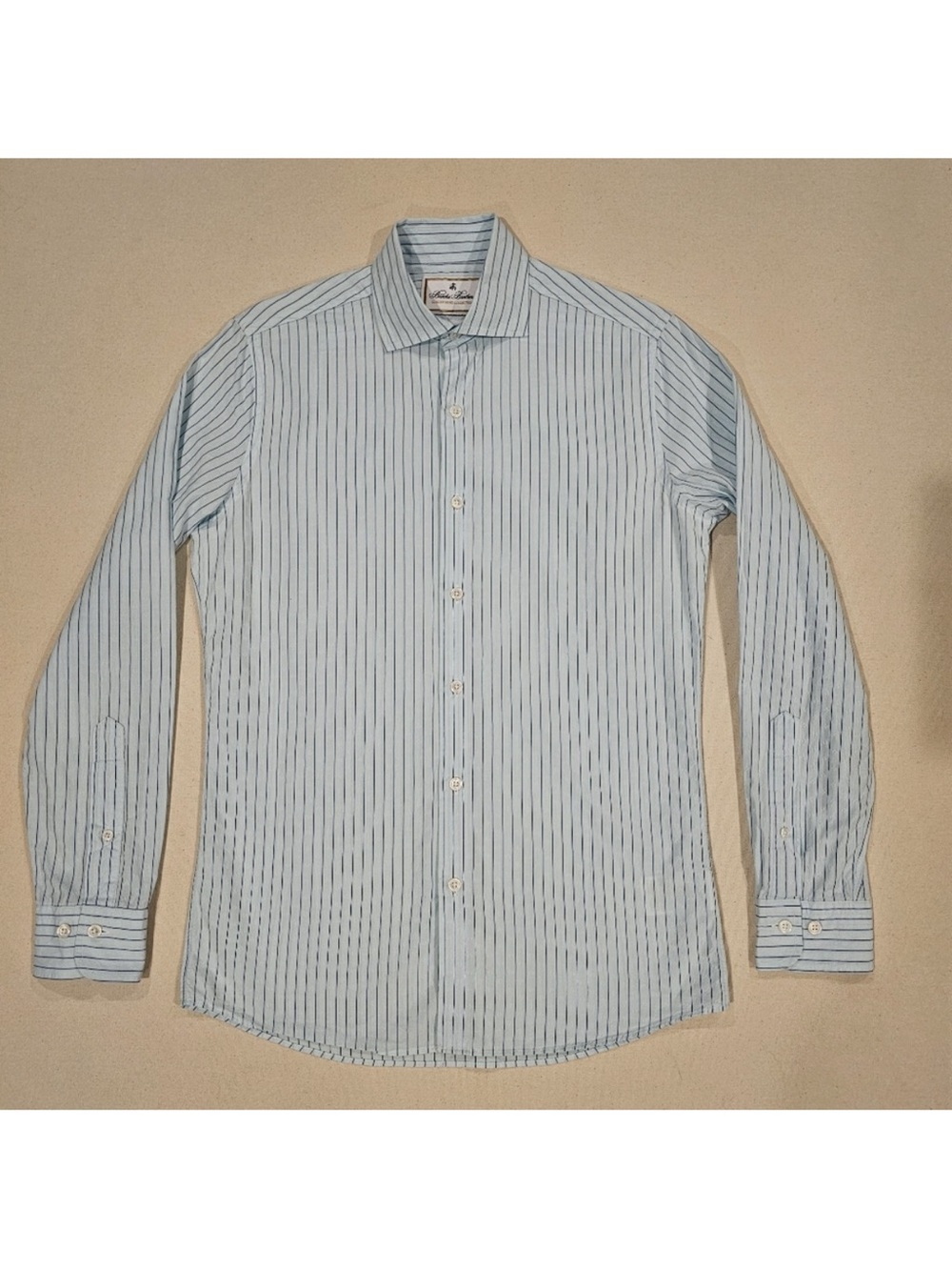 Brooks Brothers X Thomas Mason Milano Fit Button Down S - Picture 2 of 6